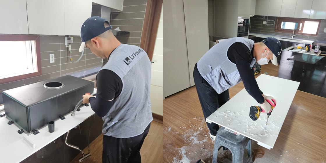 대표 직접 시공