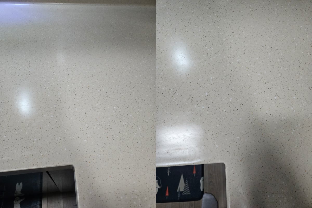 대구 용산동 싱크대 상판 갈라짐 수리 완료