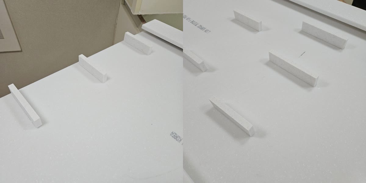 상판 접합부 지지목 설치